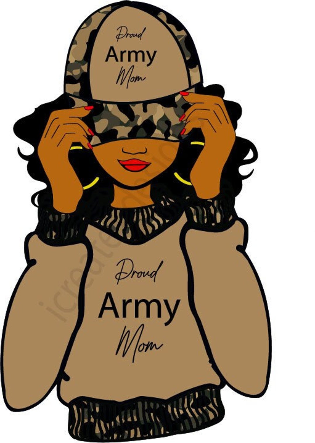 Proud Army Mom Digital Download SVG - Etsy