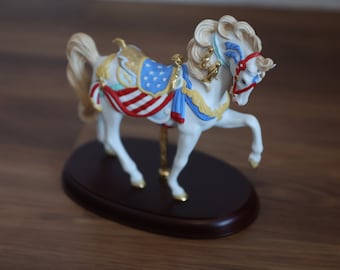 Pride of America Lenox Carousel Horse, 1991