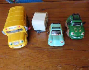 Frankie 4 Wheeler Blue Chevron Jeep, Vintage Chevron Car, Vintage