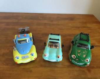Frankie 4 Wheeler Blue Chevron Jeep, Vintage Chevron Car, Vintage