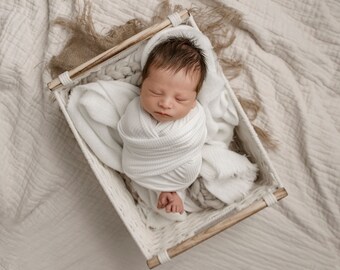 Almost SOLD OUT!  Only Dusty Pink left, Long, soft and stretchy photography wraps, newborn photography props, newborn wraps,