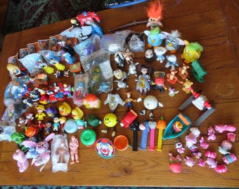 Vintage toys, Toy Story, Snow White, McDonalds toys, Disney toys, Winnie the Pooh, Furby, Mickey Mouse, Minnie Mouse, Goofy, Pez Dispensers