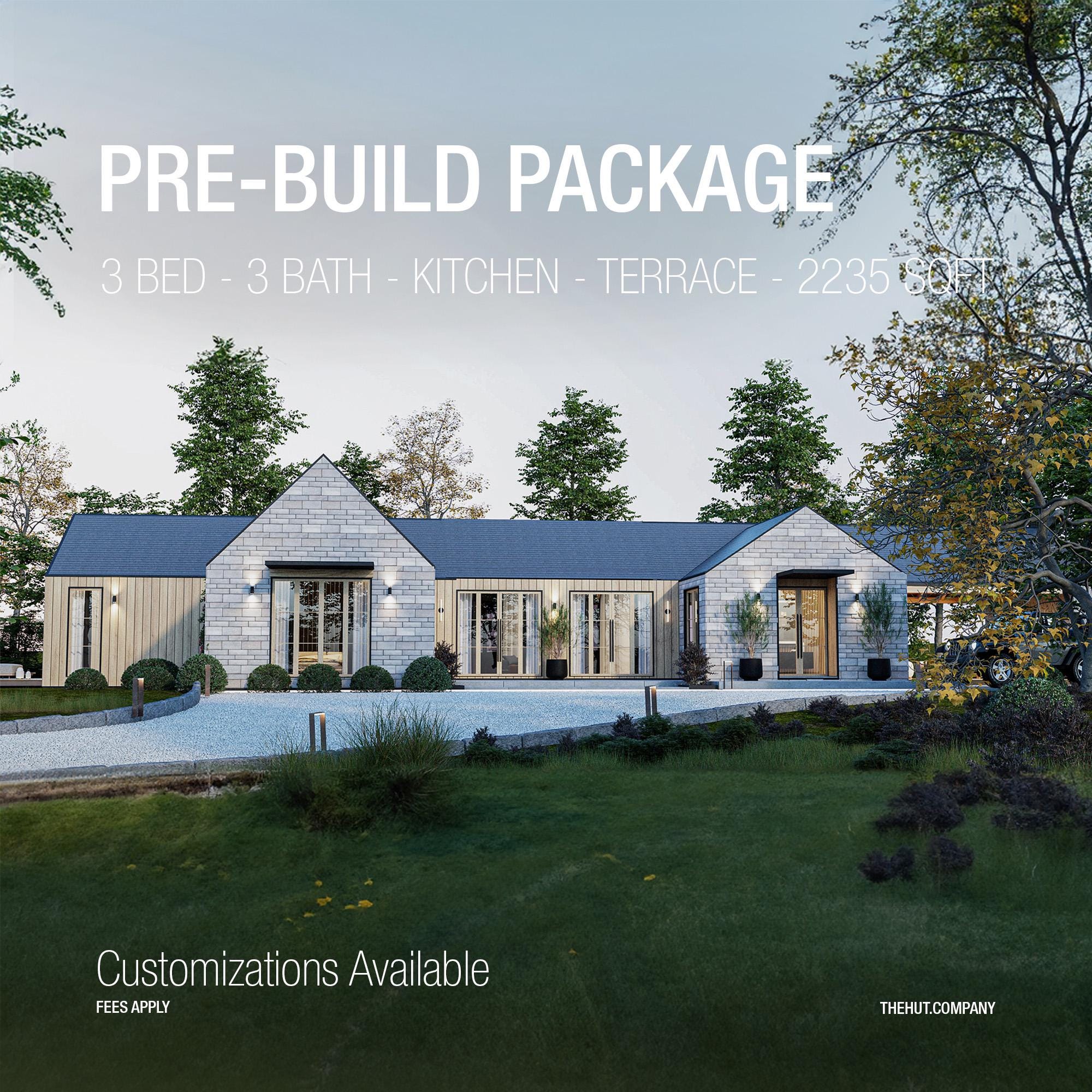 Modern Scandinavian Cabin Plans 3 Bedroom | Farmhouse-style Retreat ...
