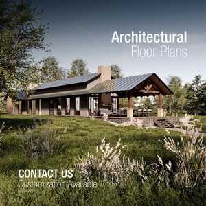 Barndominium Floor Plan 3 bedroom Contemporary Cabin Plans for Modern Architectural Set