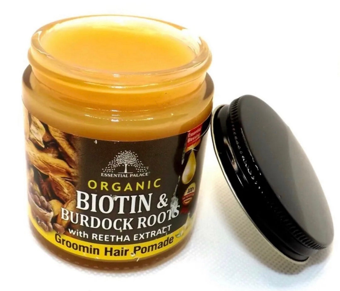 Biotin & Burdock Roots Hair Pomade Etsy