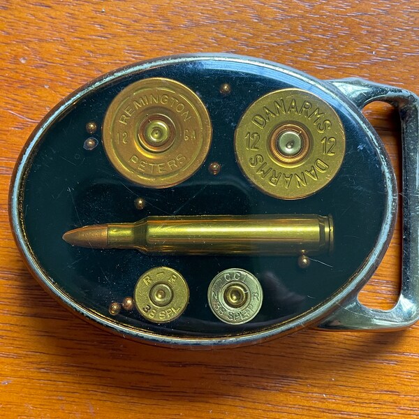 Bullet Belt Buckle Etsy