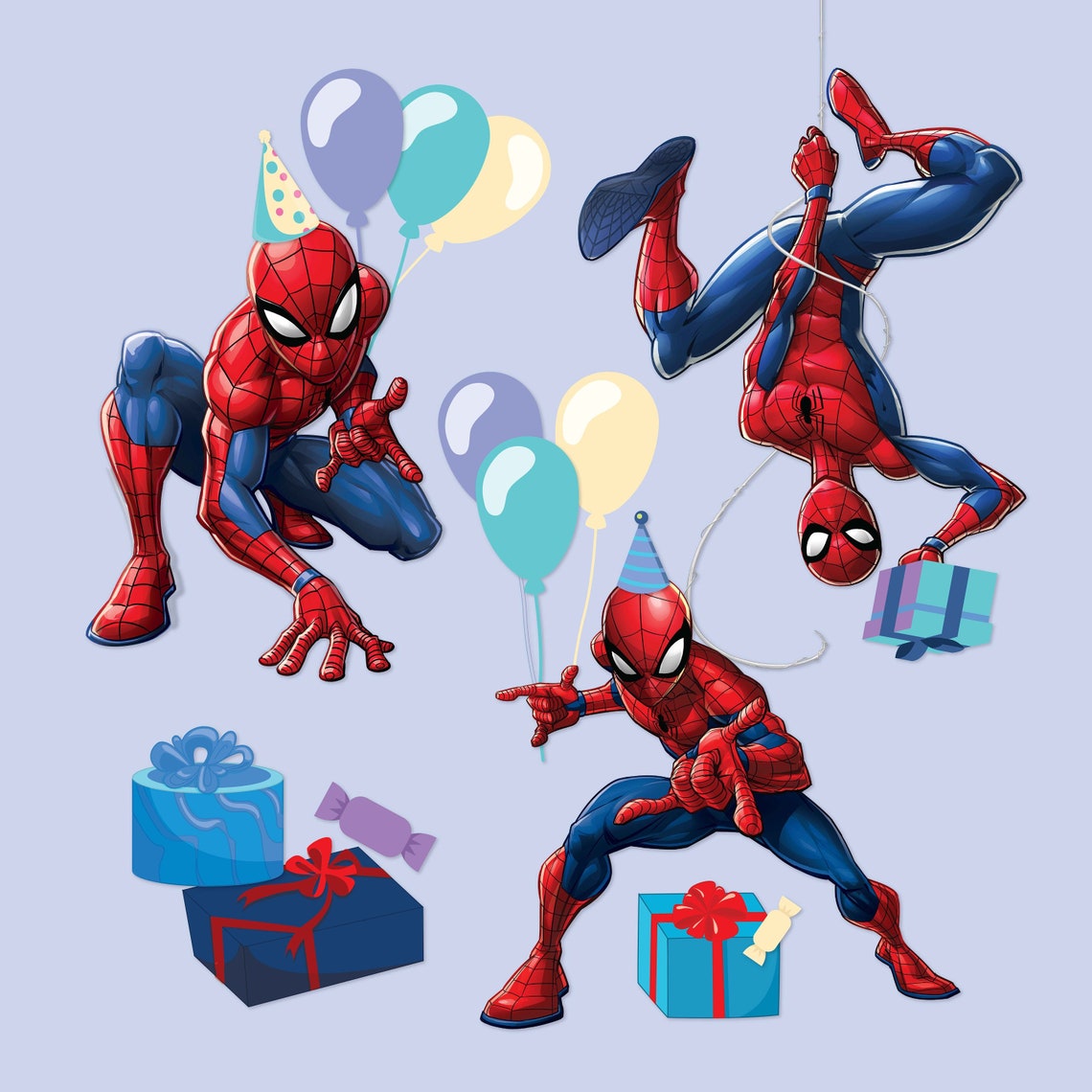 PRINTABLE Spiderman Geburtstagskarte Spiderman - Etsy.de