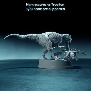 STL file Charonosaurus running 1-35 scale pre-supported dinosaur