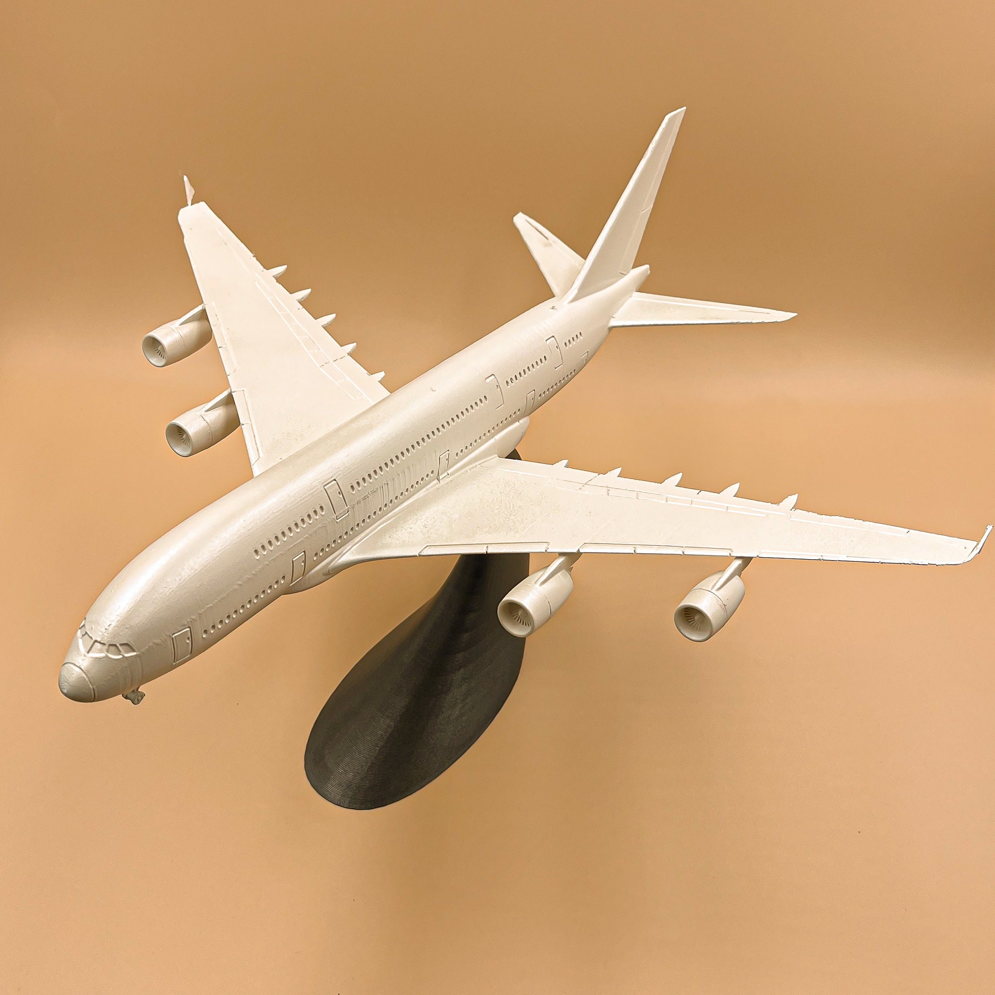 Airplane Airbus A380 in Scale 1/200 3D Printed Model Kit - Etsy Israel