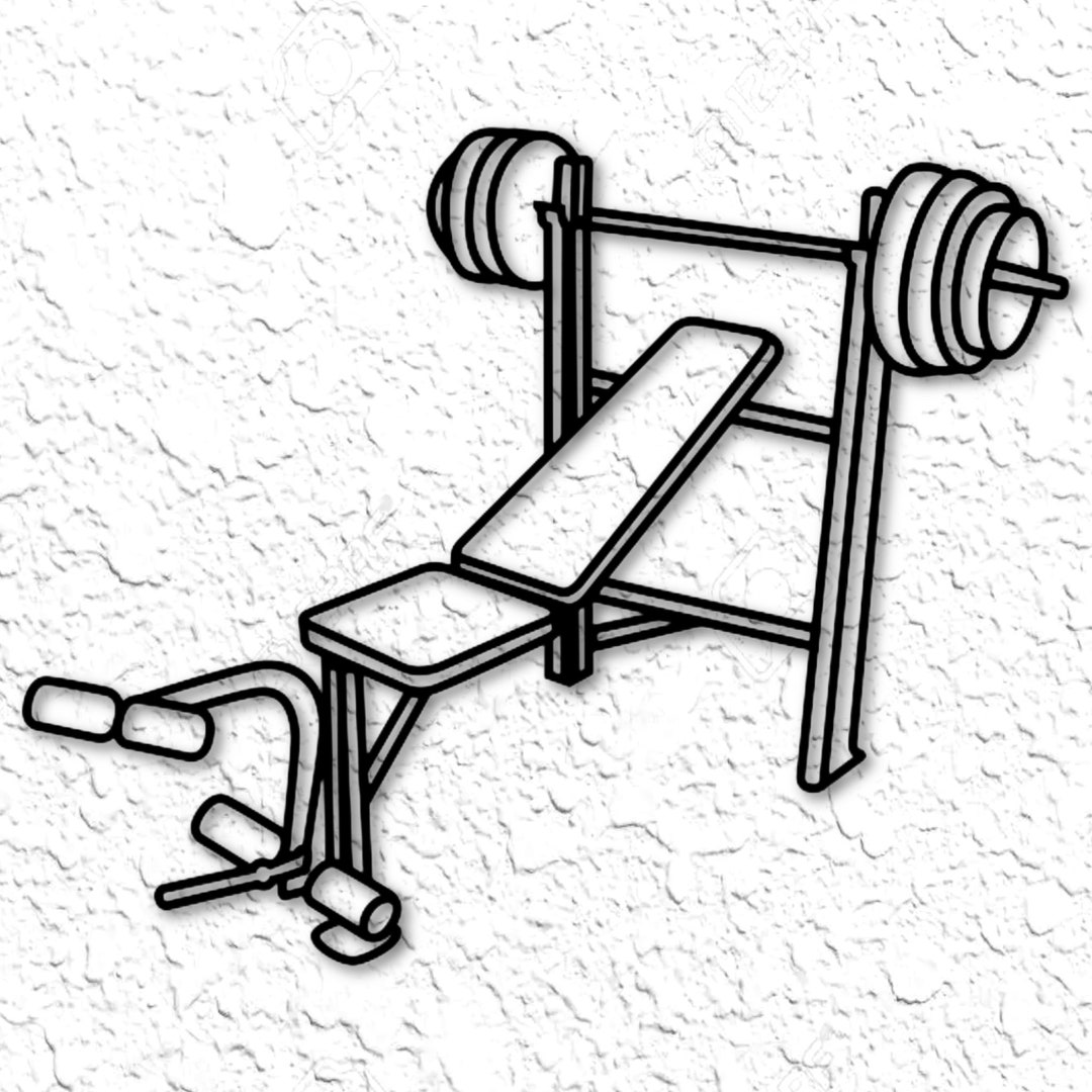 Gym Wall Art Fitness Decor Home Gym Decor Bench Press Etsy home-gym-wall-decor-motivational-positive-wall-art-set-of-6-prints-in