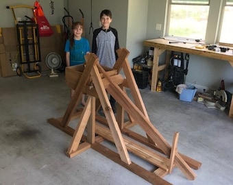 Medieval Trebuchet Plans