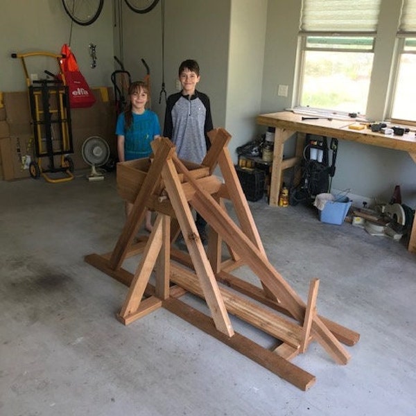 Medieval Trebuchet Plans