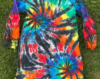 Tie Dye Lab Coat main image 1