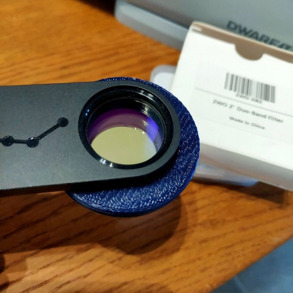 2 inch filter to 1.25 inch thread Telescope Filter Adapter (Dwarf ii) - 3D Printed