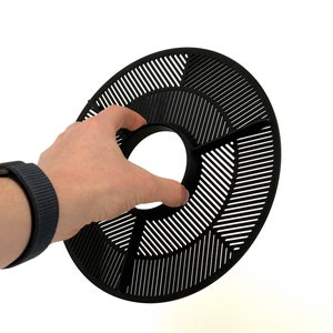 Tri-Bahtinov Mask 3D Printed for Schmidt-Cassegrain Telescopes - Focus/Collimate