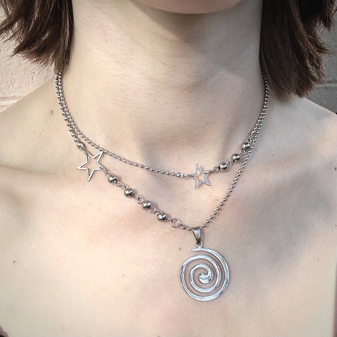 Sorcha Spiral Necklace 16