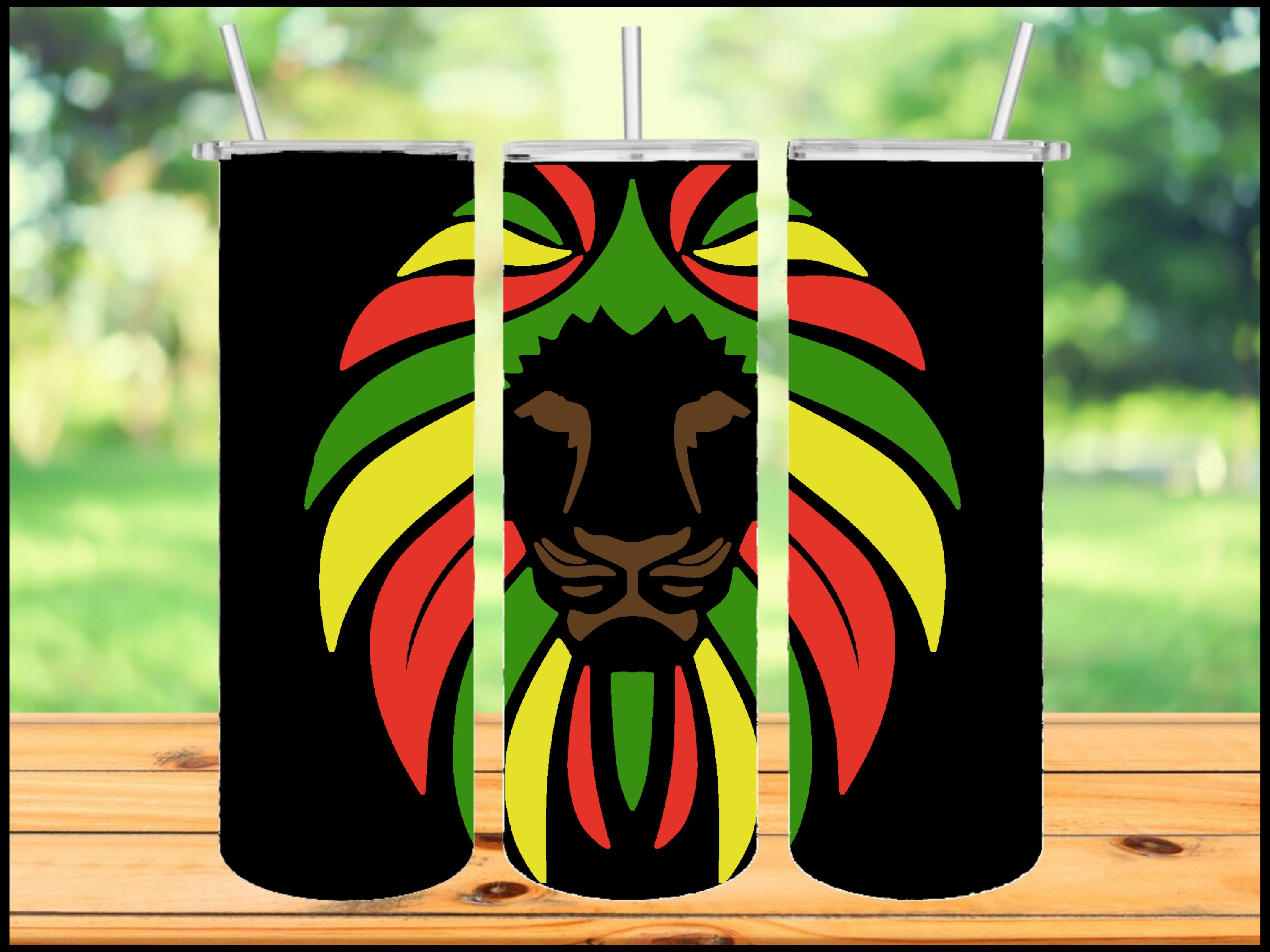 5 Jamaica Tumbler Designs PNG Images for Sublimation Printing Jamaican