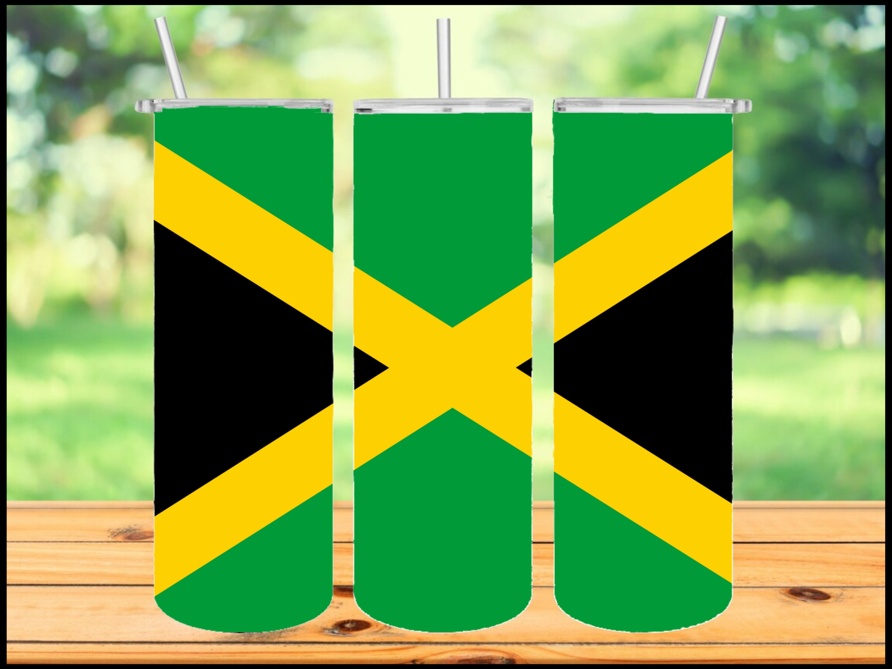 5 Jamaica Tumbler Designs PNG Images for Sublimation Printing Jamaican