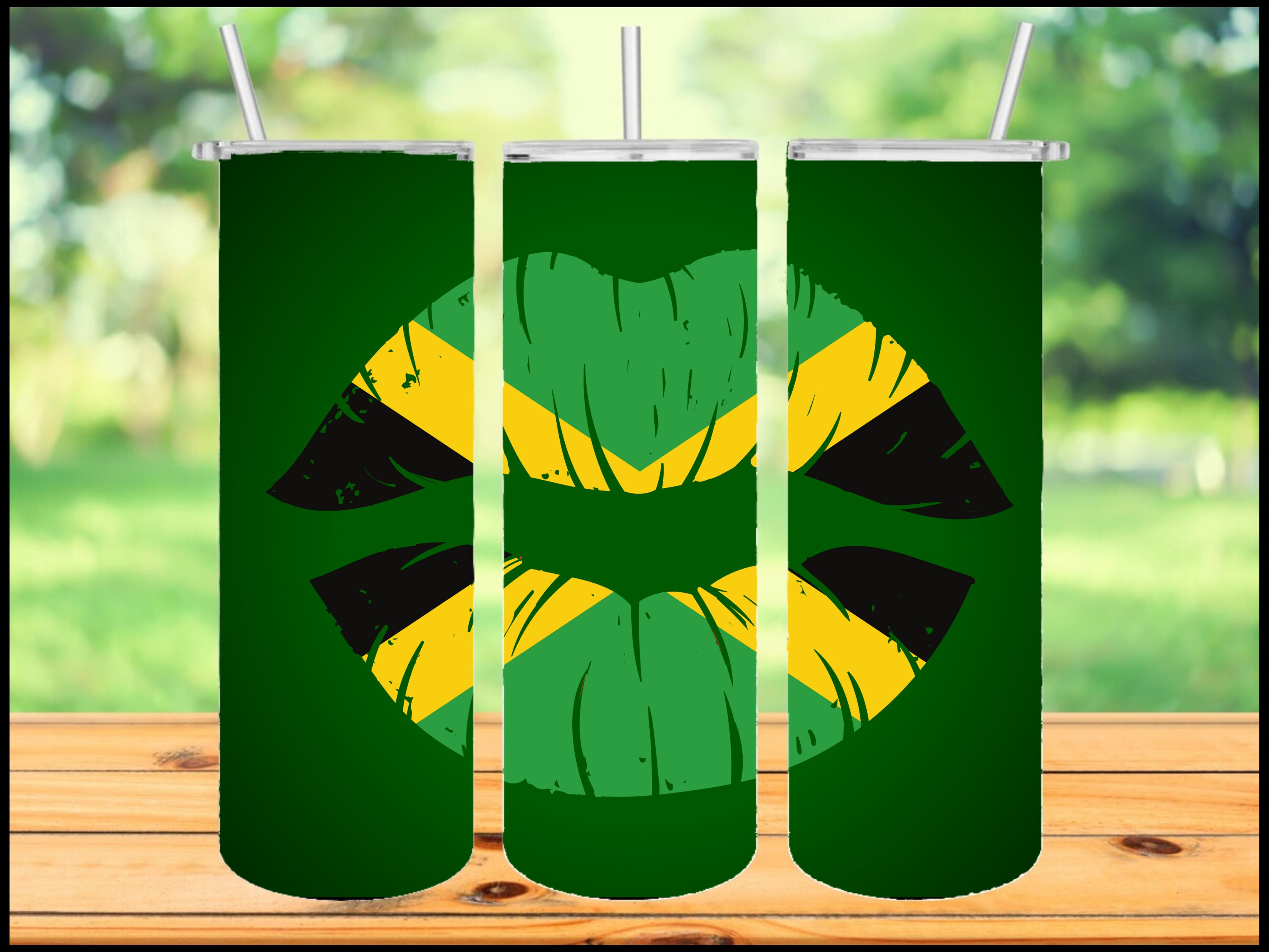 5 Jamaica Tumbler Designs PNG Images for Sublimation Printing Jamaican