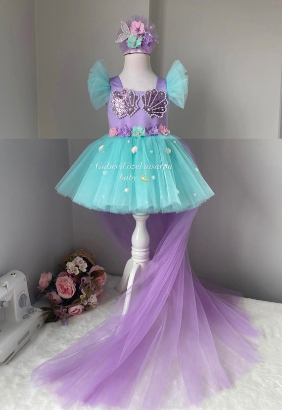 Mermaid dress for 1 year old 2025
