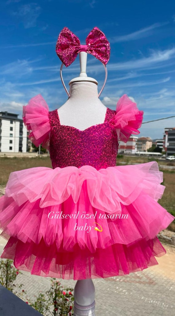 Soire Longue Fuchsia Les Robes De Soirée Pour Petite Fille Robe