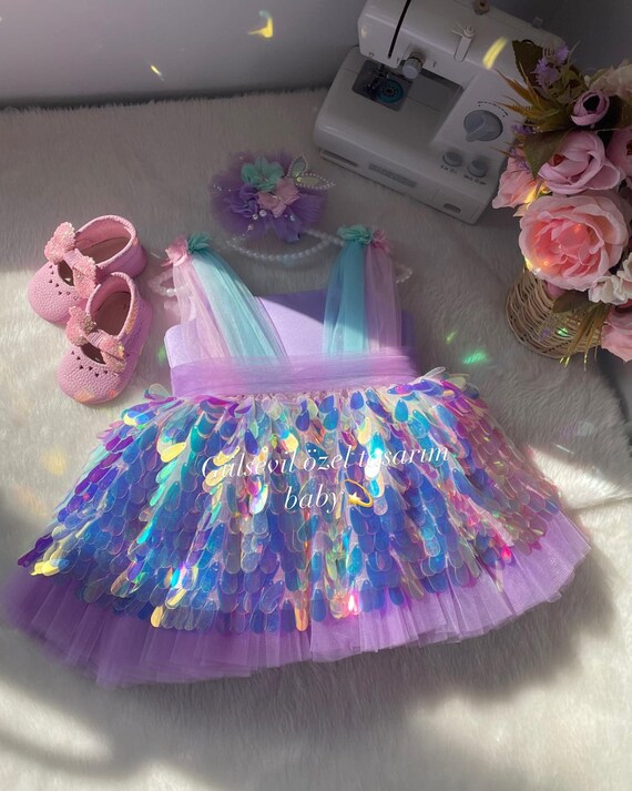 Pink Tulle Skirt Overlay Holographic Sequin Dress Pink Tulle Skirt Overlay Holographic Sequin Dress