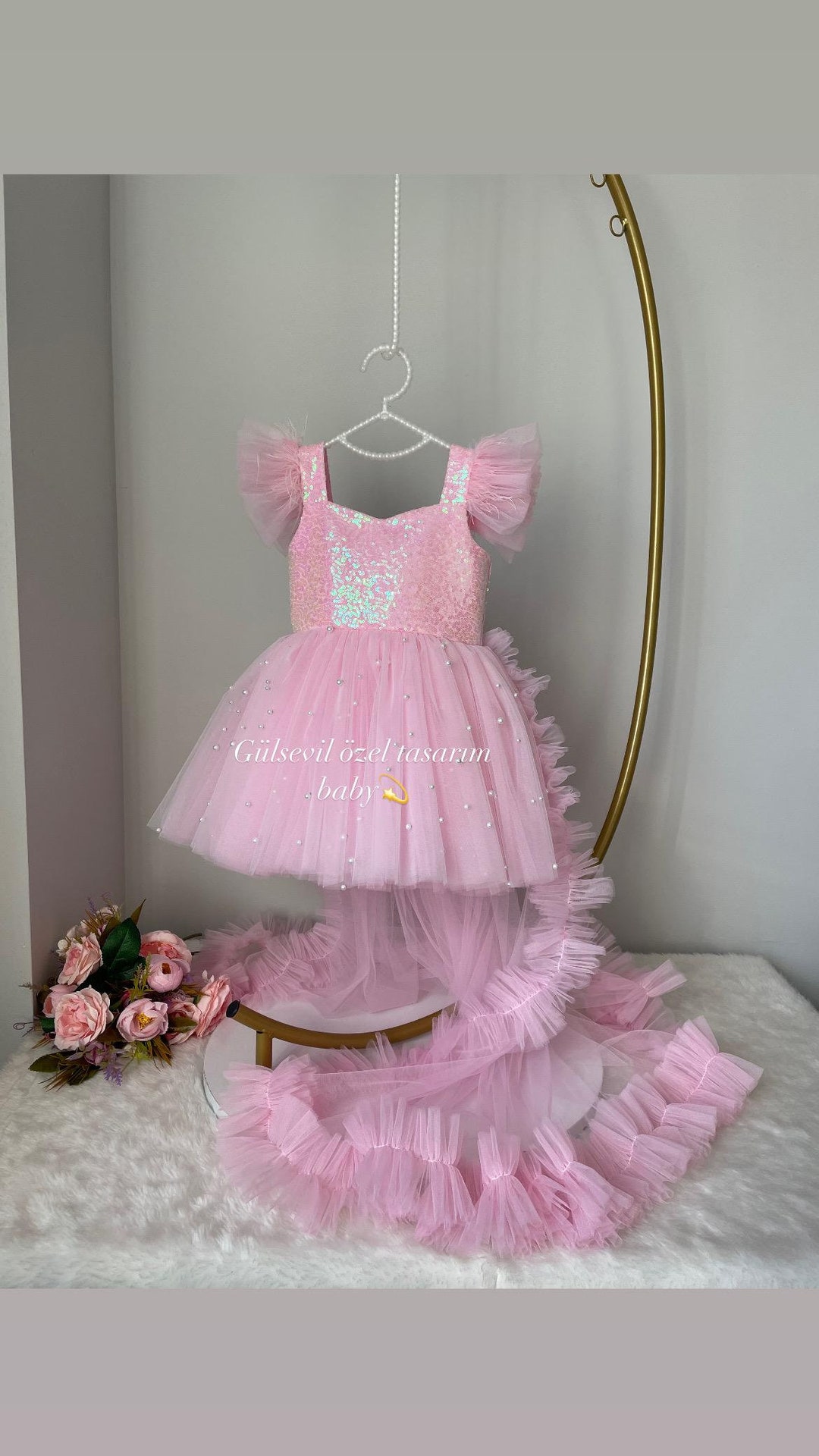 MARRY ME 【SUMMER BABY PERL TULLE】 ✨ Sukienka Perla ✨ Romantyczna, lekka i pełna wdzięku