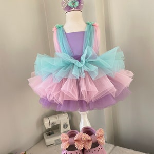 Mermaid Dressmermaid Costumebaby Girl Dress Special - Etsy