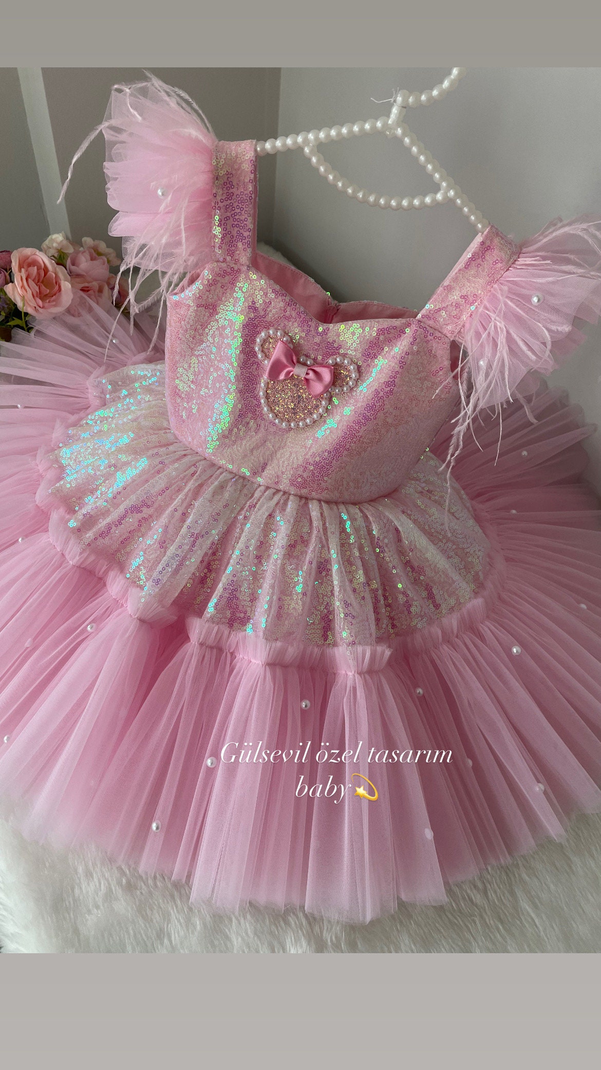 Pink Tulle Fluffy Mini Dress - Etsy Pink Tulle Fluffy Mini Dress - Etsy