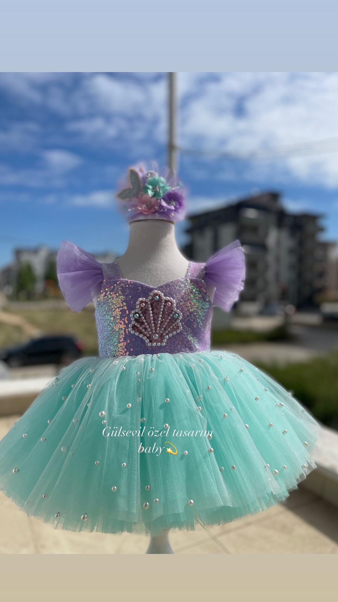 mermaid themed dress Deluxe Mermaid Costume