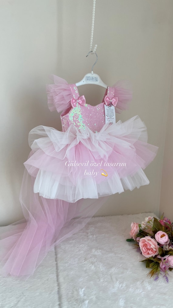 pink dress silver bows Day Dreamer Bow Backless Satin Mini Dress Mermaid Way, M