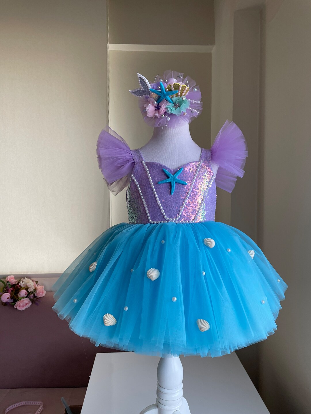 Mermaid Dresses Mermaid Costume Mermaid Dress baby Girl Etsy