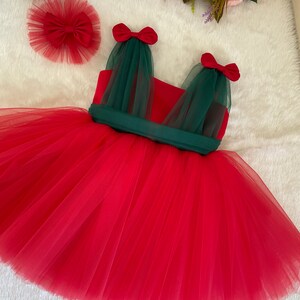 Christmas Dress, Red Dress, Christmas Dress, Christmas Concept, Baby ...