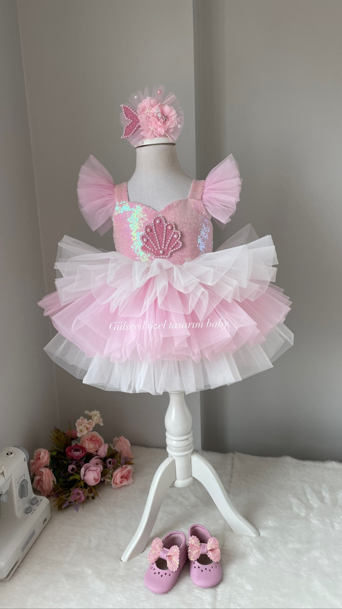 Lo Angels Vesto Costume Principessa Sirena con Accessori | FindTheDeal