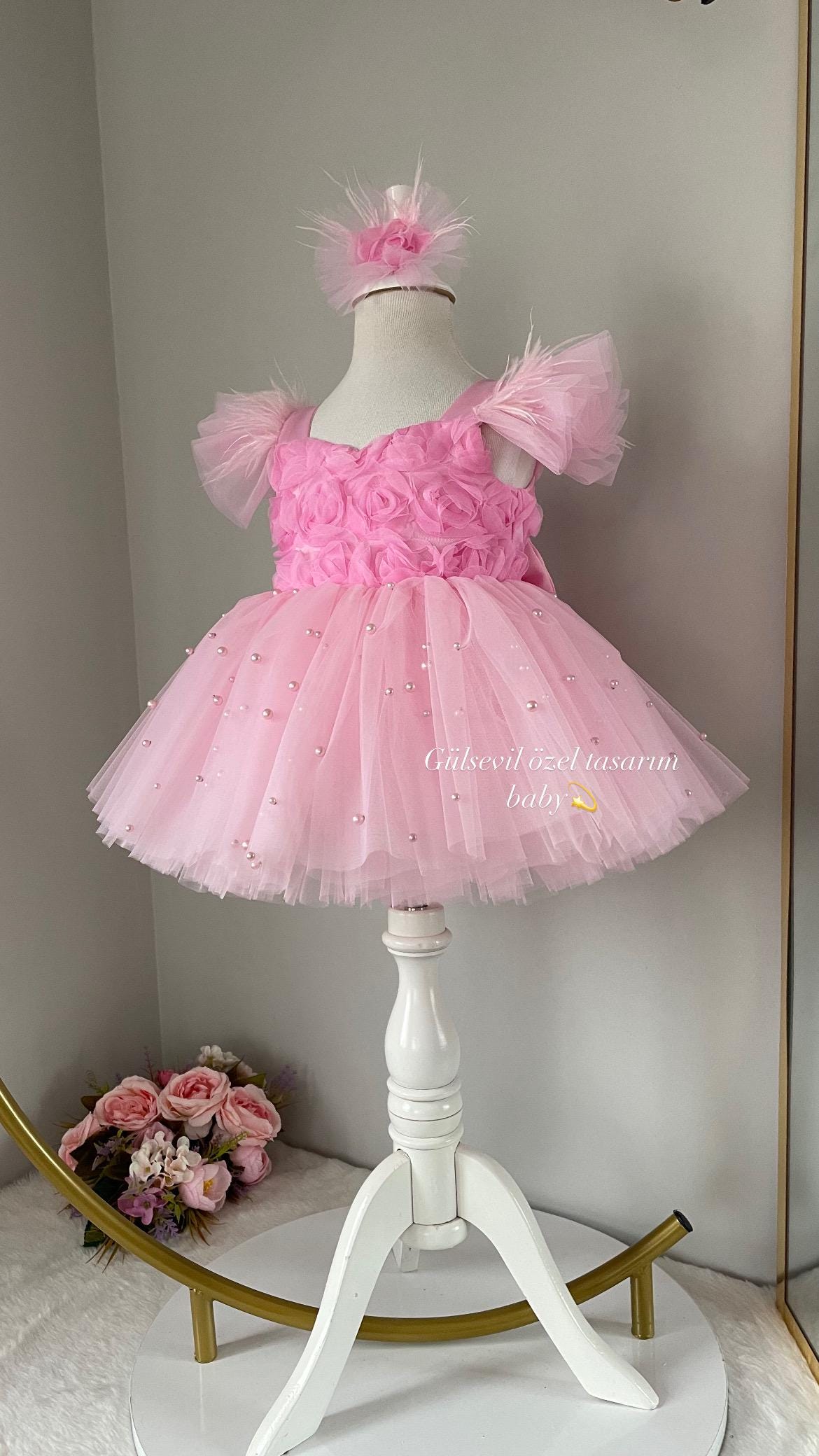 アンティーク雑貨 Vintage tutu dress with original rose . アンティーク雑貨 Vintage tutu dress with original rose