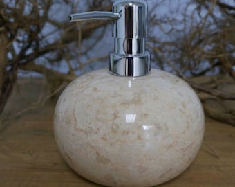 Handicrafts hand and dish liquid soap marble dispenser, handmade soap dish, marble soap dish, soap dispenser pump, dish soap dispenser