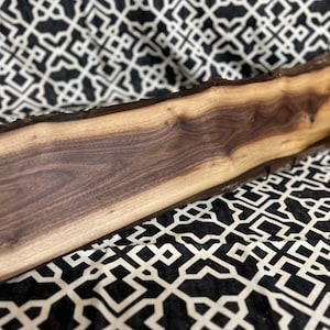 36&quot; Walnut Slab Charcuterie Board
