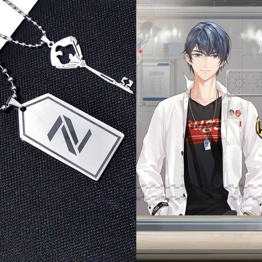 Tears of Themis Silver Dog Tag Necklace Marius Von Hagen Etsy