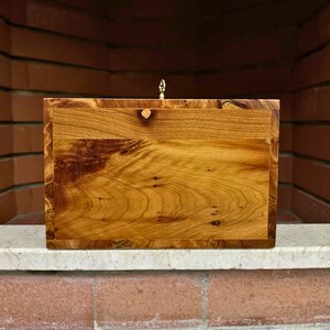 Jewelry Box Wood Burl, Handmade Jewelry Box with lock ,Moroccan Wooden Jewelry Box, Moroccan Handmade Solid Thuya wood Burl jewellry Box zdjęcie 4