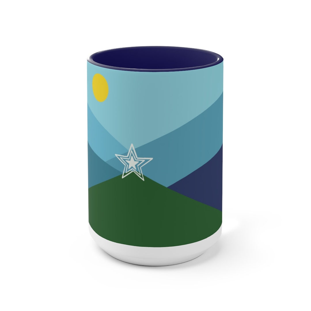 Roanoke Star Mug Roanoke Virginia Mug Blue Ridge Mug Etsy