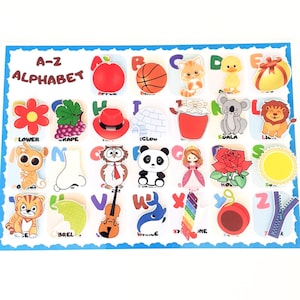 Beginning Sound Worksheet, Phonics Activity , Alphabet Game, Alphabet Matching Game, Alphabet Worksheets, Kindergarten Activity,Home school.