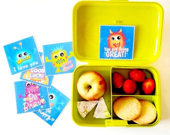 Druckbare Lunch Box Notizen für Kinder, 6 tolle Notizen