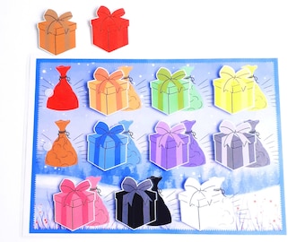 Color Activity with gifts, Fine Motor Activities for Toddlers and Preschoolers