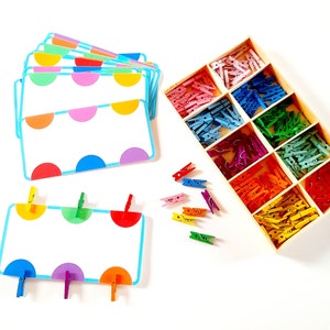 Color Matching Activity for Toddlers and Preschoolers