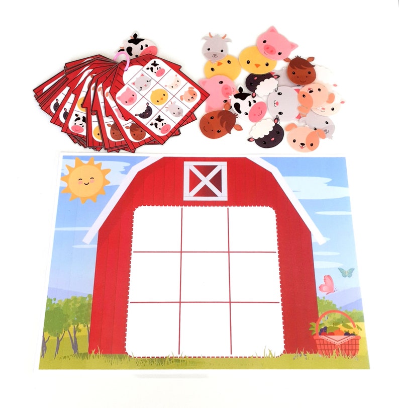 Animal Pattern Activity, Printable Animal Matching Game - Etsy