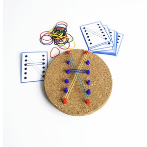 Rubber Band Play, Fine Motor Activity, Montessori Activities, Fine Motor image 3