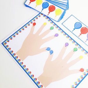 Hands on Montessori Activities, Color Matching Game, Fine Motor Skills ...