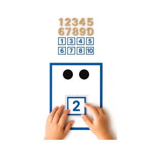 Learn to Count 1 to 10 – Montessori Math Activity for Toddlers and Preschoolers l Math Activity | Fine Motor Skills PDF| Montessori Inspired