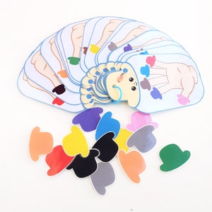 Pattern Activity, Matching Colors Pattern, Color Matching Game ...