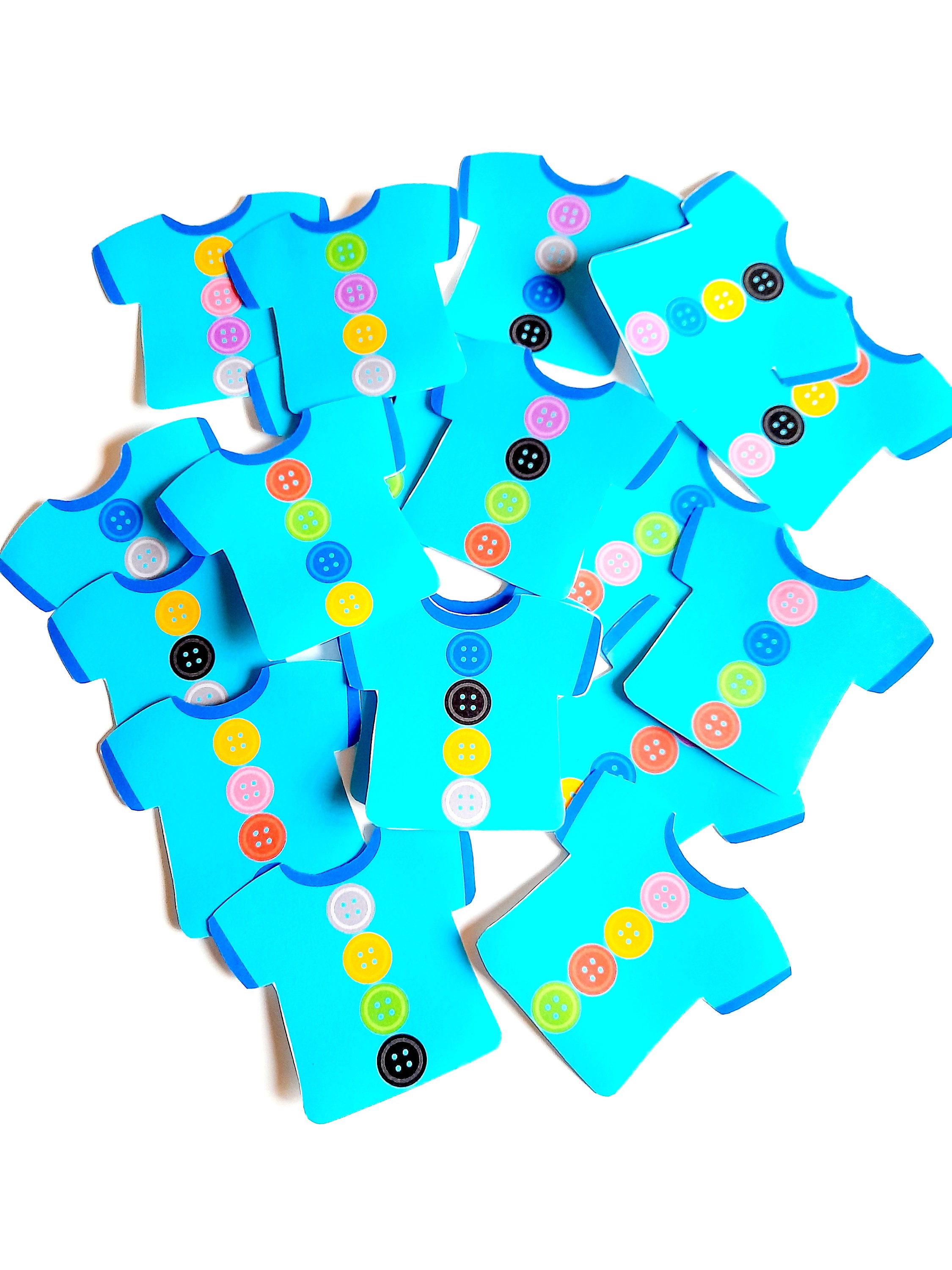 Printable Pattern Activity With Buttons - Etsy